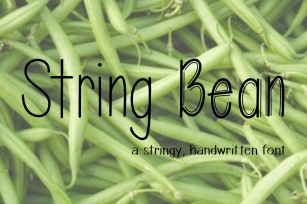 String Bean Font Download
