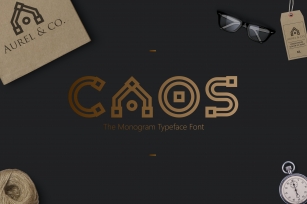 CAOS | The Logo Typeface Font Download