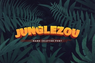 Junglezou Typeface Font Download