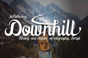 Downhill Font Download