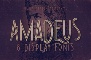 Amadeus - Display Font Font Download