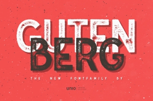 Gutenberg Font Family Font Download