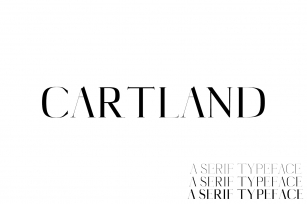 Cartland Serif Typeface Font Download