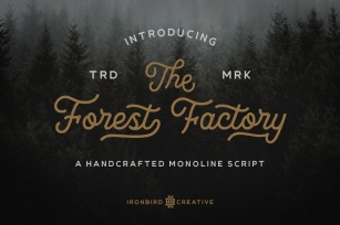 The Forest Factory & Bonus Font Download