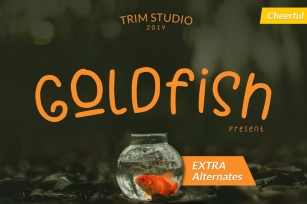 Goldfish - Playful Teacher Kids Font Font Download