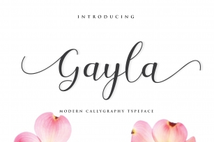 Gayla script Font Download