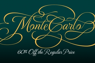 MonteCarlo Pro - Part of the Amazing Scripts Bundle! Font Download