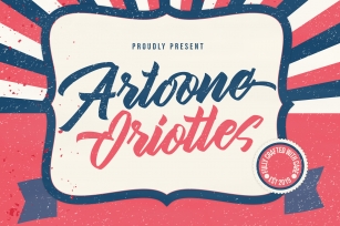 Artoone Oriottes Typeface Font Download