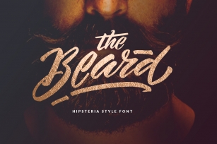 The Beard Hipster Font Font Download