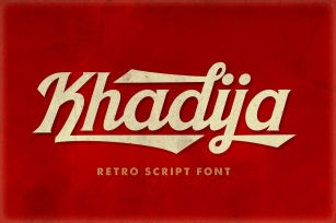 Khadija Script - 4 Fonts Font Download