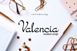 Valencia Script Font Download