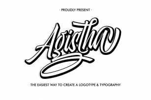 Agista Logotype Font Download