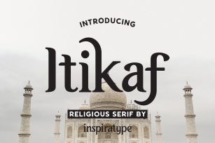 Itikaf - Religious Serif Font Font Download