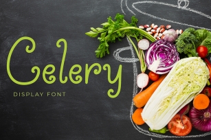 Celery Display Font Font Download