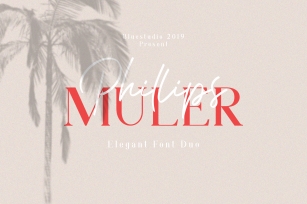Phillips Muler  Elegant Font Duo Font Download