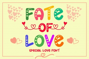 Fate of Love Font Download