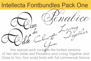 Intellecta Fontbundles Pack One Font Download