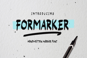 Formarker Font Download