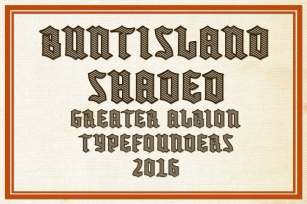 Buntisland Shaded Font Download