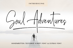 Soul Adventures script font + Extras Font Download