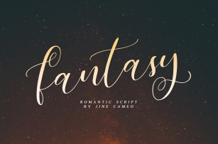 Fantasy - Romantic Script Font Download