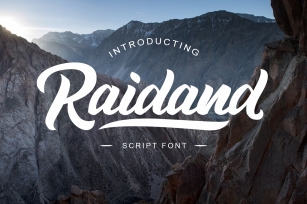 Raidand Script Font Font Download