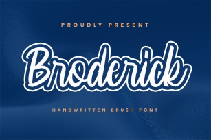 Broderick Font Download