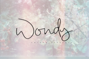 Wondy Font Download