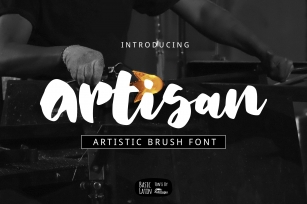 Artisan Brush Font Font Download