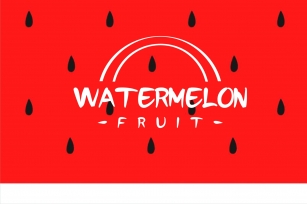 watermelonfont Font Download