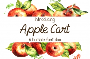 Apple Cart Font Duo Font Download