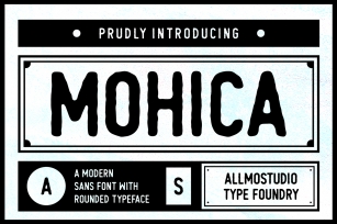 Mohica Font Font Download