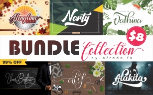 Bundle Collection 6 in 1 Font Download