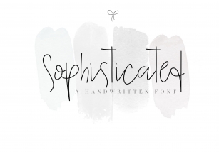 Sophisticated Outfit - A Chic Handwritten Font Font Download