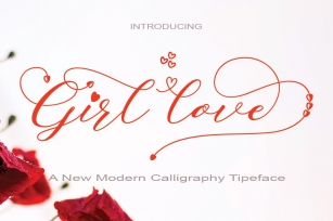 Girl love Font Download