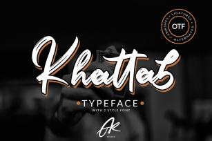 Khattab Brush Font Font Download