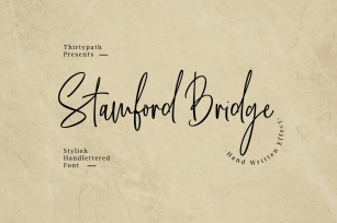 Stamford Bridge Script Font Download