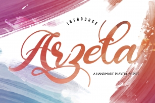 Arzeta | Handmade Playful Script Font Download