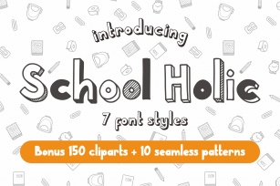 School Holic Family Font Download