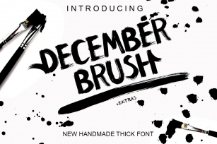 December Brush And Extras Font Download