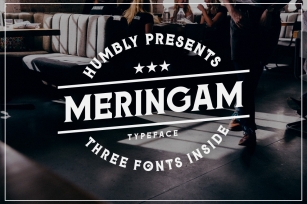 Meringam Typeface Font Download