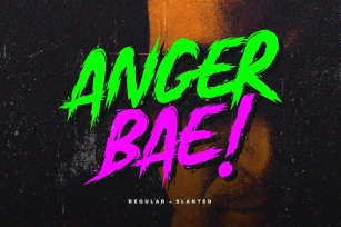 Anger Bae Font Font Download