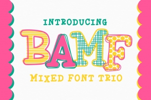 BAMF - A Crazy Font! Font Download