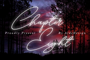 Chapter Eight Font Download
