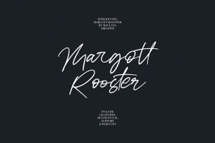 Margott Rooster - Signature Font Font Download