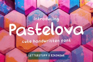 Pastelova Cute Font Font Download