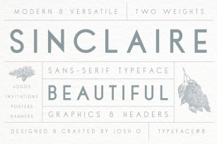 Sinclaire | A Classic Sans Serif Font Download