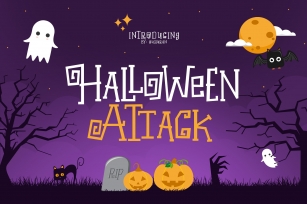 Halloween Attack Font Download