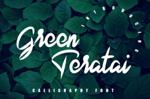 Green Teratai Font Download