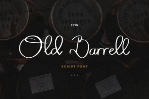 Old Barrell script font Font Download